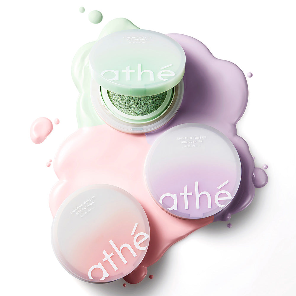 athe Vegan Relief Lighting Tone-Up Sun Cushion