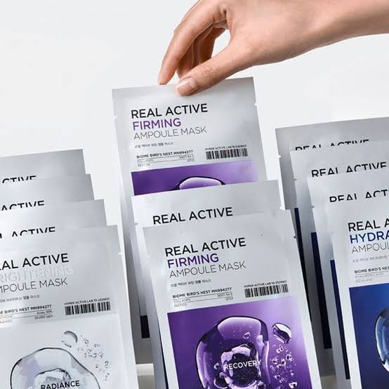 SNP Real Active Ampoule Mask 5S