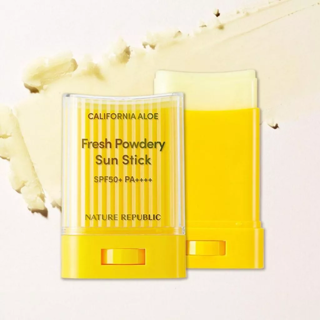 Nature Republic California Aloe Fresh Powdery Sun Stick Spf50+Pa++++